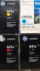 Картриджи с тонером HP Color LaserJet 4600
