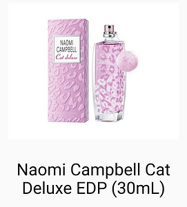 Parfüüm NAOMI CAMPBELL Cat delux