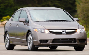 Rent Honda Civic Gaas Wolt Bolt kuller