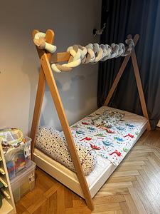 Детская кровать напольная
