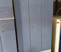 Шкаф металлический 3-дверный, 4 шт.