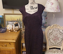"Peacocka" платье с пайетками, размер XL, гипюровое, новое