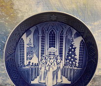 "ROYAL COPENHAGEN 1991" настенная декоративная тарелка