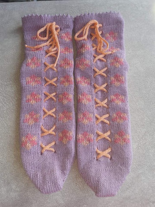Вязаные носки в японском стиле для женщин и девочек 38-38 ле
