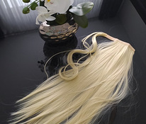 Blond Hobusesaba juuksepikendus pikkus 60 cm Värv: blond 102