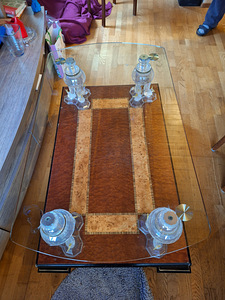Naturaalsest puidust dekoratiivne laud, pikap!