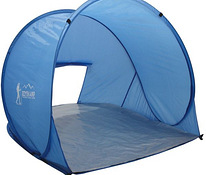 Выдвижная пляжная палатка, синяя