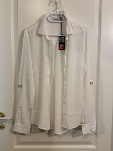 Guess новая белая блузка р.M