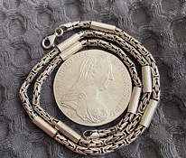 Hõbe kett &münt/silver chain &coin/серебряная цепь &монета
