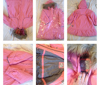 Huppa новое зимнее пальто на девочку 104, подходит до 110