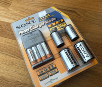 Зарядное устройство Sony для батареек AAA,AA,C,D - новое