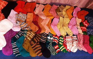 Кружевные носки ручной работы США разных размеров 30 пар