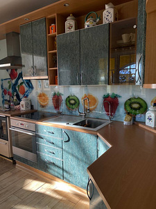 Кухонная мебель с кухонной техникой