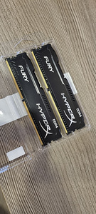 Комплект Kingston HyperX Fury Black DDR4 8 ГБ*(2x4 ГБ)