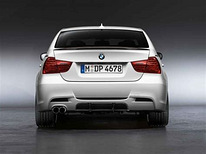 BMW 3 E91 E90 Задний бампер m-tech + диффузор