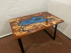 Новый уникальный стол из эпоксидной Смолы ручной работы