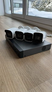 Система видеонаблюдения Annke 4K (NVR+4 шт 8мп видеокамер)