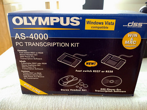Olympus AS-4000 Для облегчения записи