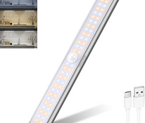 Valgusti USB-taaslaetav LED Lamp anduriga magnetiline 20 cm