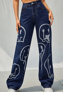 Новые широкие джинсы L (40/42)