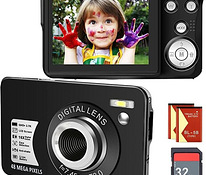 Digi kaamera SINEXE kompaktne foto kaamera SD-kaardiga 48MP