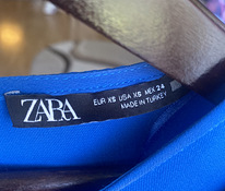 Синее платье ZARA XS размер