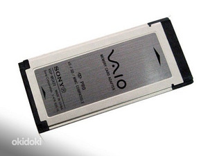 Sony VAIO 34MM ExpressCard Adapter SD/MMC karditele