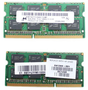 Память 8 ГБ (2x4 ГБ) DDR3L-1600 PC3L-12800S HP/Micron