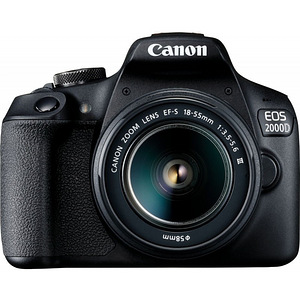 Canon EOS 2000D + Canon EFS 18-55mm