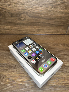 iPhone 15 Pro, Natural Titanium, 256GB, с гарантией