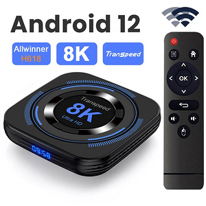 Android TV BOX,IPTV,4K,Wi-Fi Ram 4Gb,ROM 64Gb/Pult Smart
