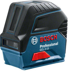 Лазерный нивелир Bosch GCL 2-15 G + чехол