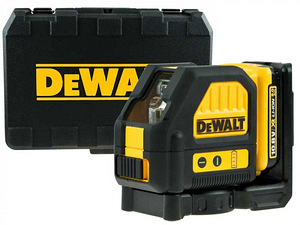 Лазерный уровень DeWALT DCE088D1G (с чемоданом) + Штатив