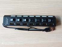7-портовы концентратор USB-2.0