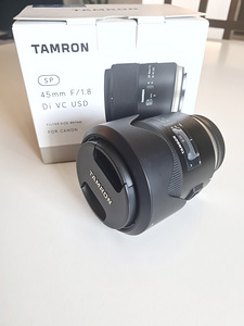 Объектив tamron SP 45mm f/1.8 Di VC USD для Canon