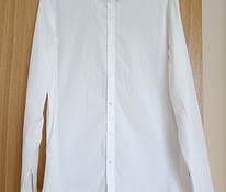 Zara мужская белая рубашка