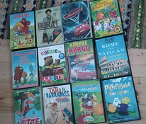 DVD диски с мультфильмами и фильмами 13 шт Borat Cars Lotte