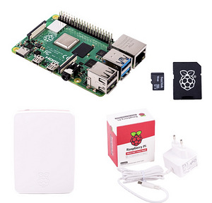 Raspberry Pi 4 Model B (8 GB) starter kit KOHE OLEMAS