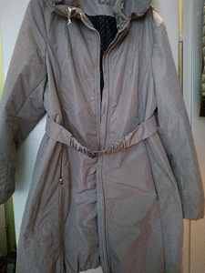 Пальто с капюшоном, 42 размер