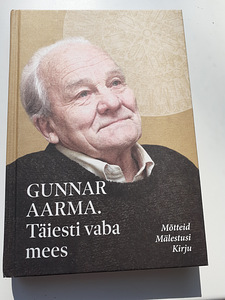 Raamat "Gunnar Aarma. Täiesti vaba mees."