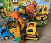 Грузовик и гусеничный экскаватор Lego duplo