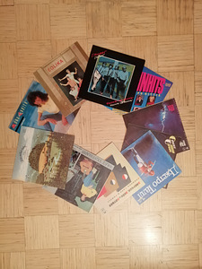 Различные виниловые пластинки 1980-1989 гг.