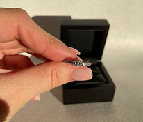 Кольцо с бриллиантами, Белое золото 750 пробы, 0,50 карата
