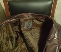 Винтажная кожаная куртка UK (L) "R.I. clothing company"