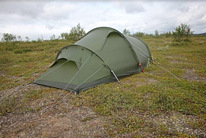 Палатка Fällräven Abisko Shape 3 с дополнительным дном