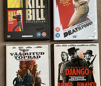 Q.Tarantino filmid DVD 4tk