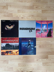 Magnum-5 albumid Briti hard rokkaritelt