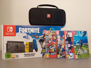 Nintendo Switch Console Fortnite Limited Edition