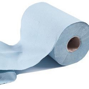 P 148 Бумажные рулонные полотенца MINI синие