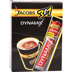 Кава розчинна Якобс 3в1 Динамікс